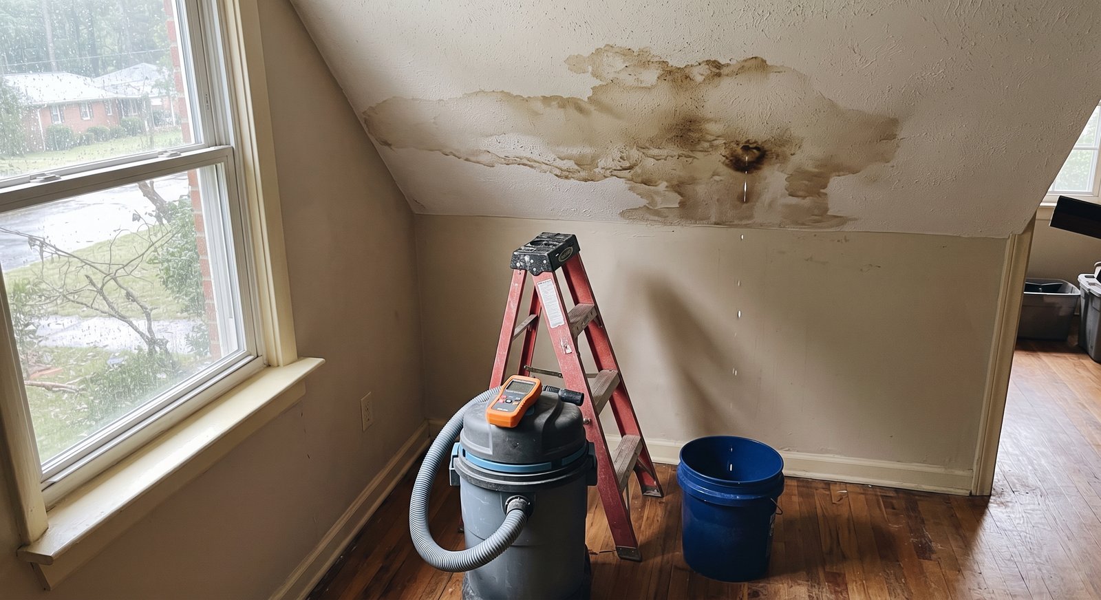Storm & Wind Damage Restoration example